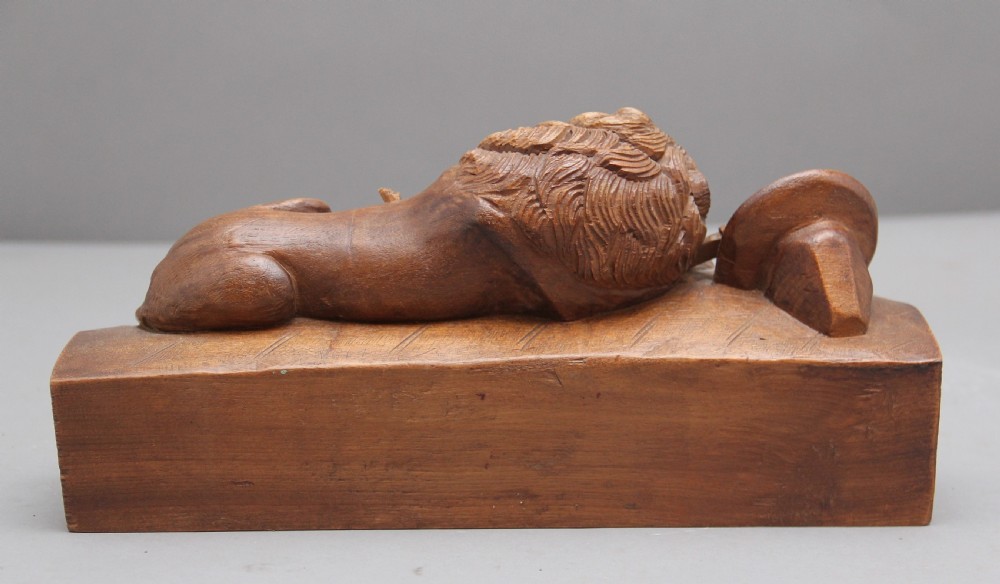 19th Century carving of the lion of Lucerne  View VII