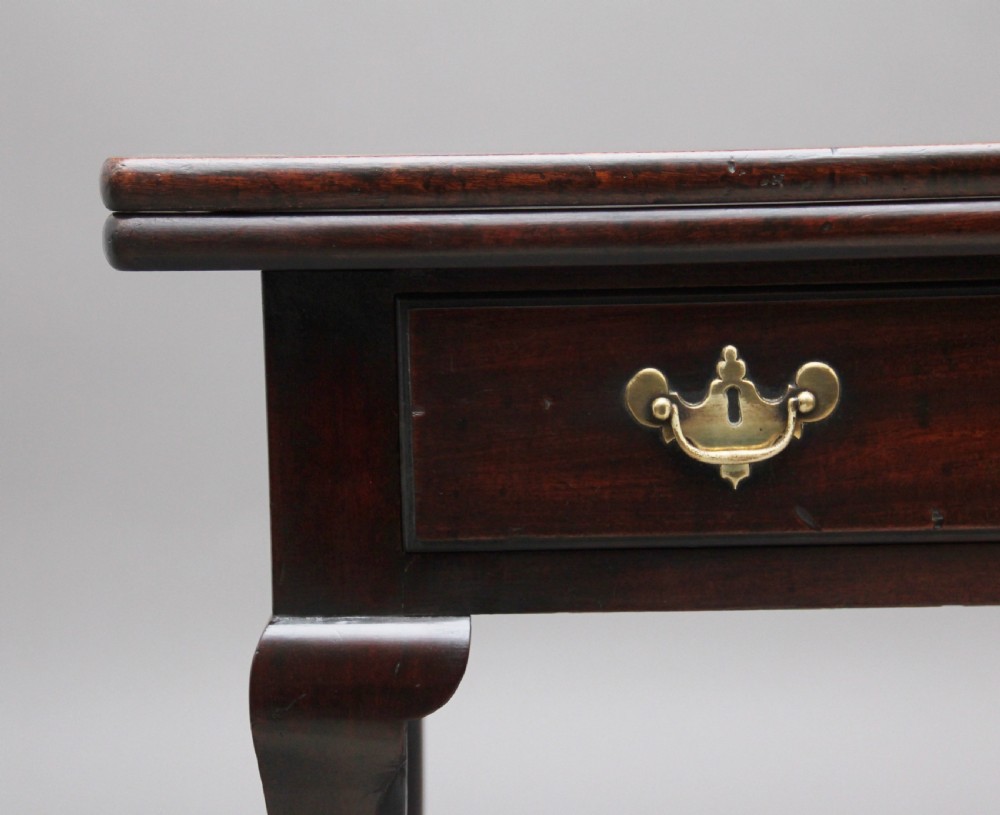 18th Century mahogany side table View IX
