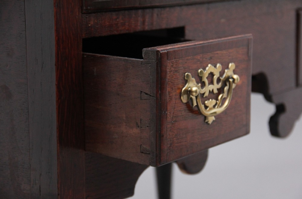 18th Century oak lowboy View IX