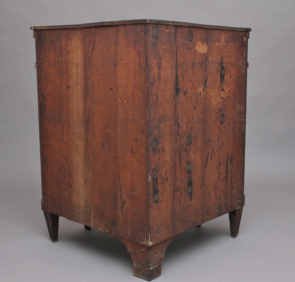 19th Century burr yew wood and inlaid corner cabinet View VIII