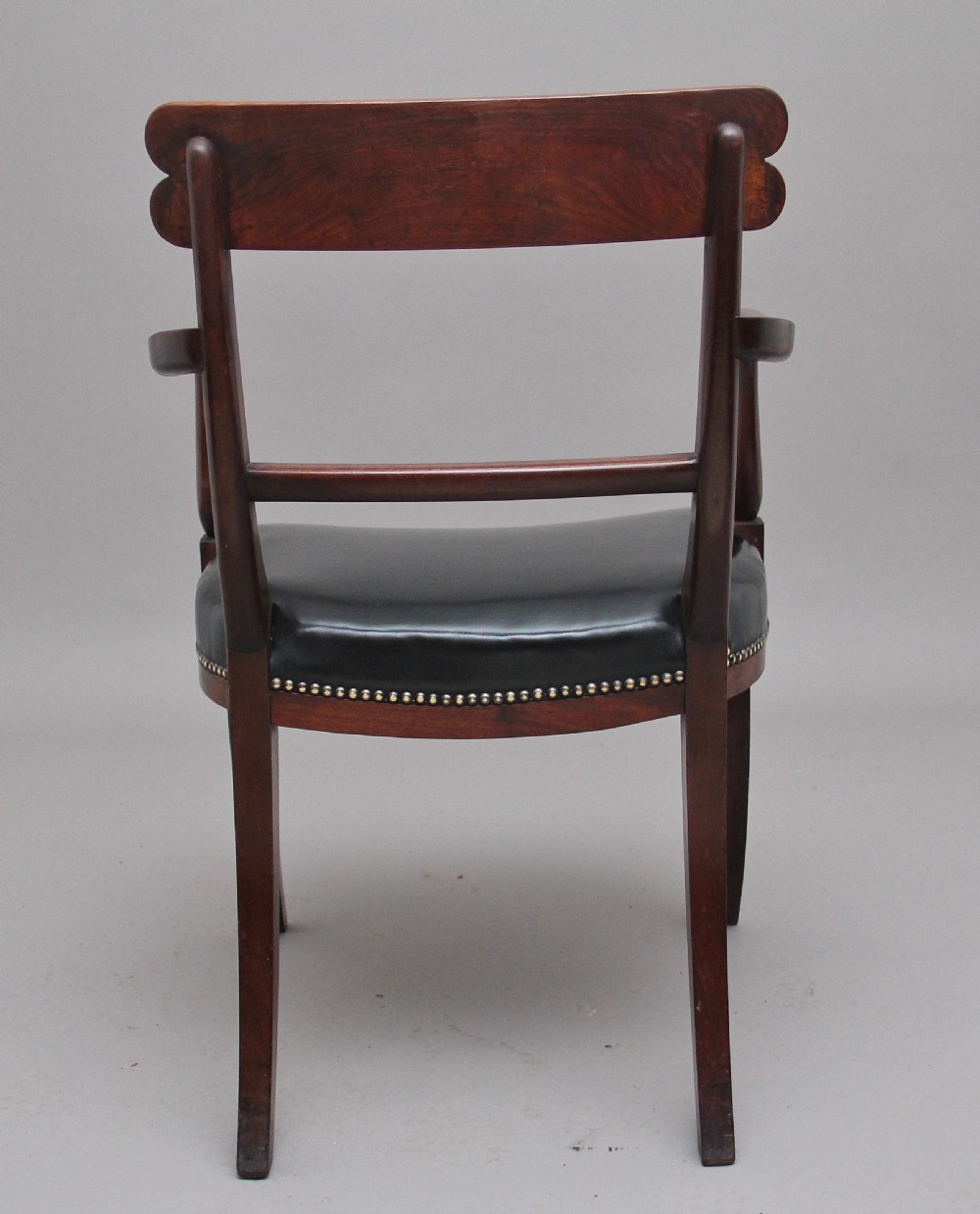 Early 19th Century mahogany and ebonised armchair View III