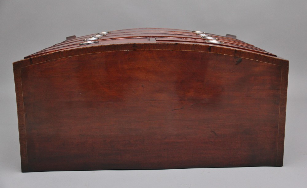 Early 19th Century mahogany bowfront chest  View VII