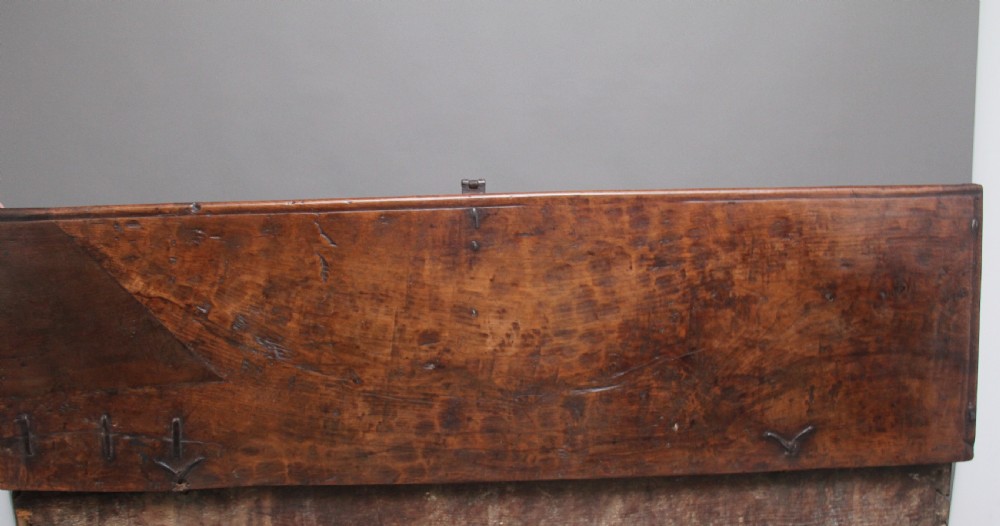Large 17th Century walnut cassone  View VI