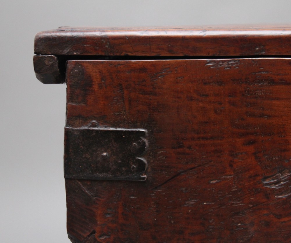 Large 17th Century walnut cassone  View IX