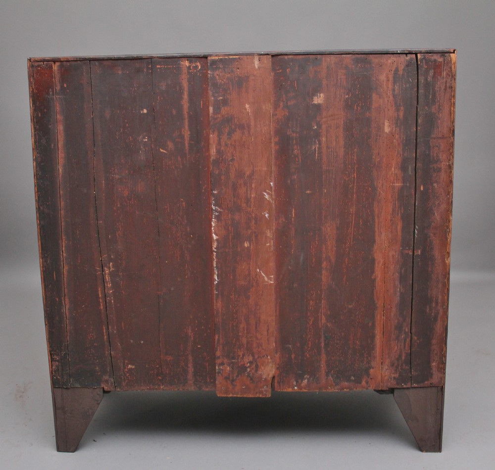Early 19th Century mahogany bowfront chest View V