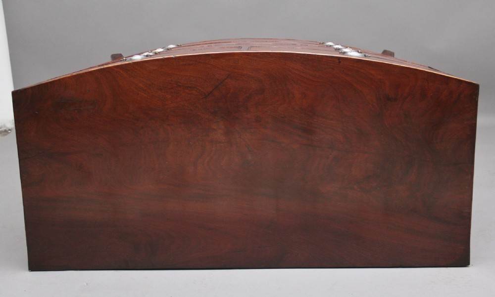 Early 19th Century mahogany bowfront chest View VII