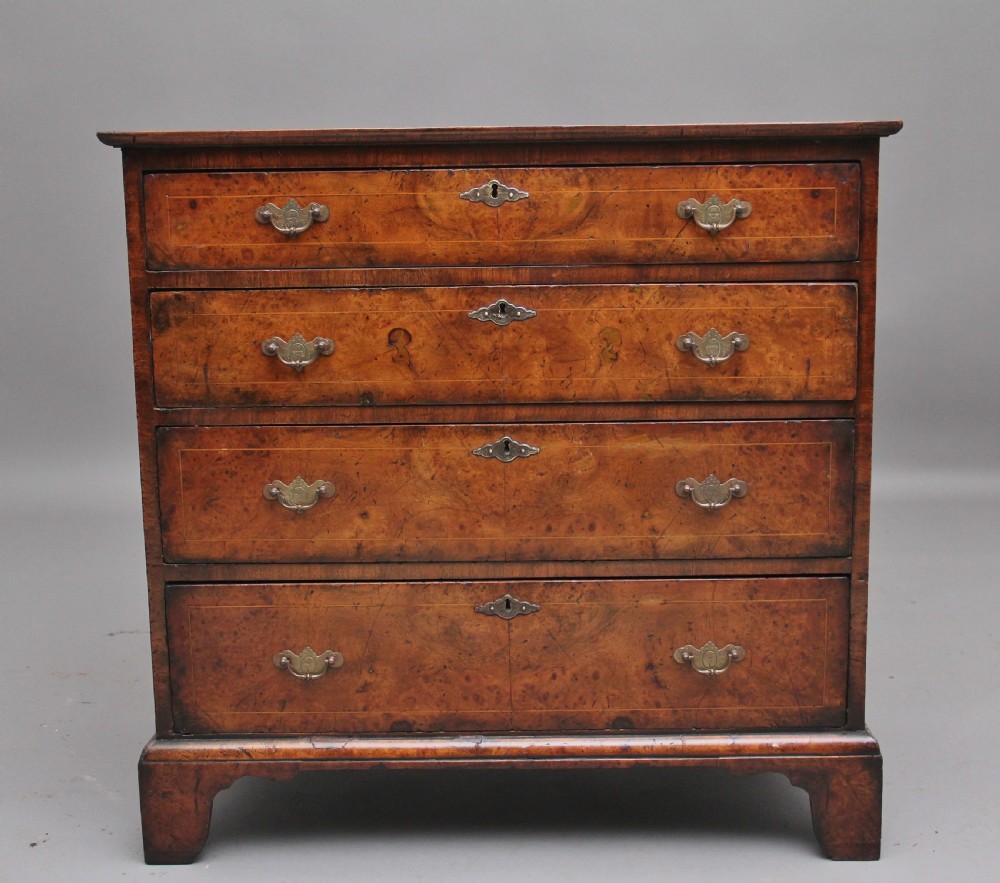 Early 20th Century burr walnut chest