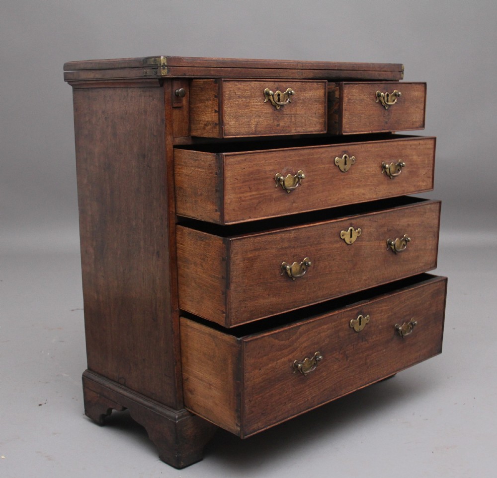 Early 18th Century mahogany bachelor's chest View III