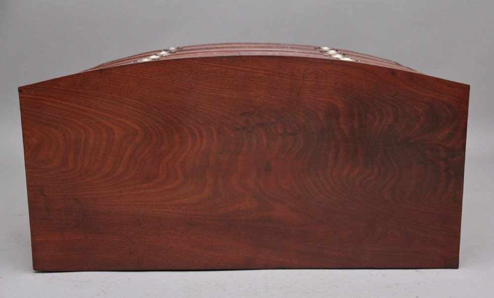 Early 19th Century mahogany bowfront chest View VII