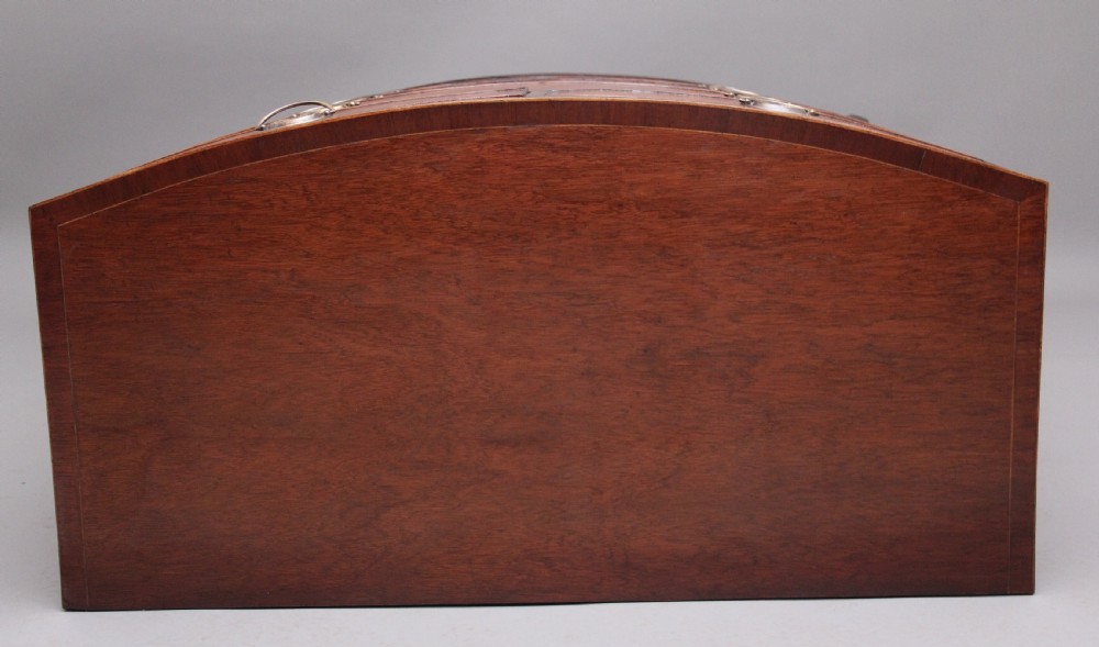 Early 19th Century mahogany bowfront chest View VII