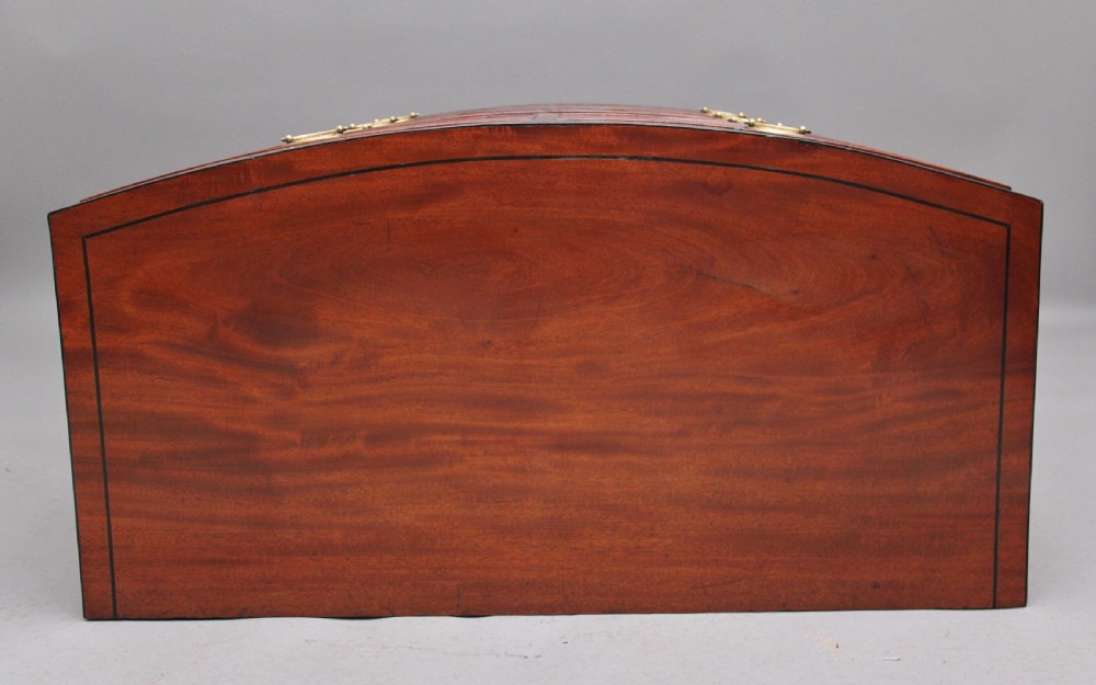Early 19th Century mahogany bowfront chest View VII