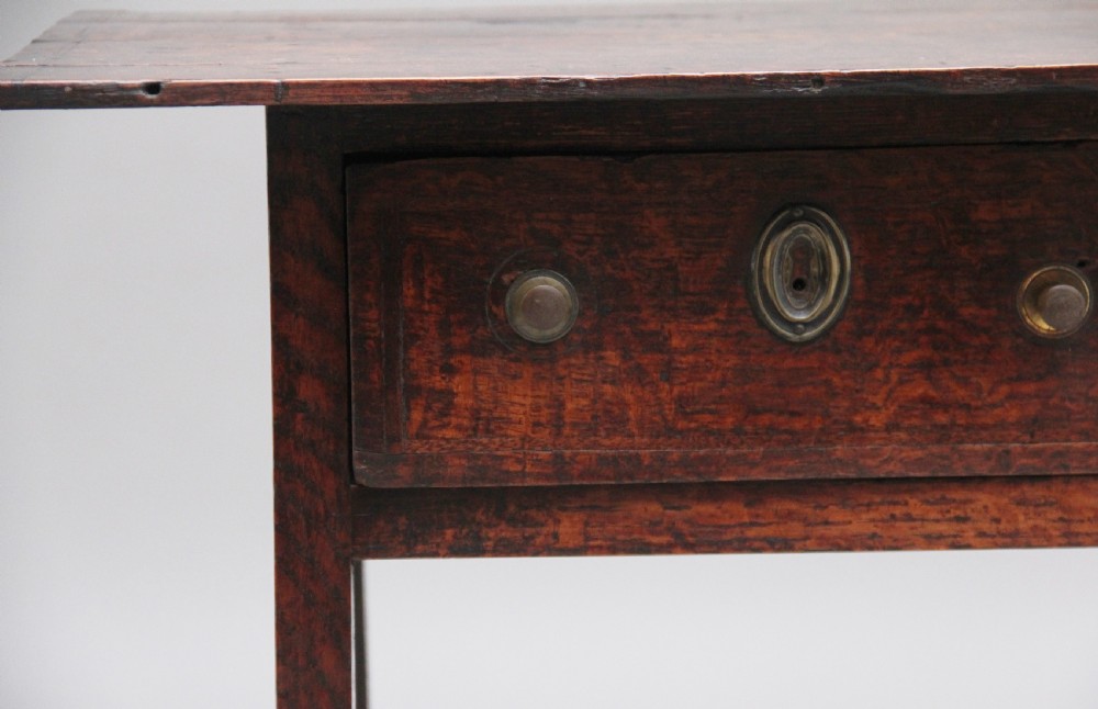 Early 19th Century oak side table View V
