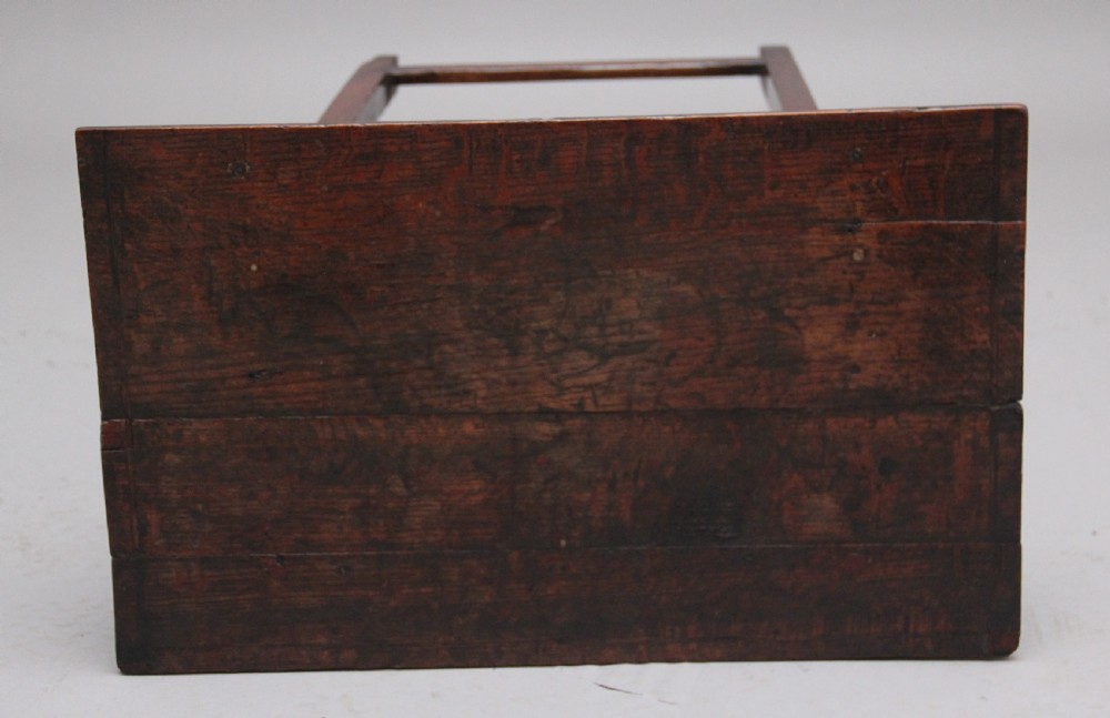 Early 19th Century oak side table View IX