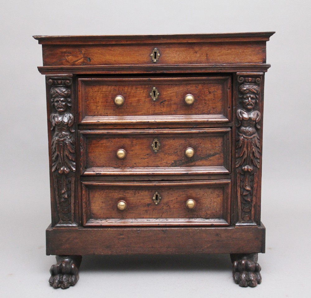 17th Century Italian walnut chest