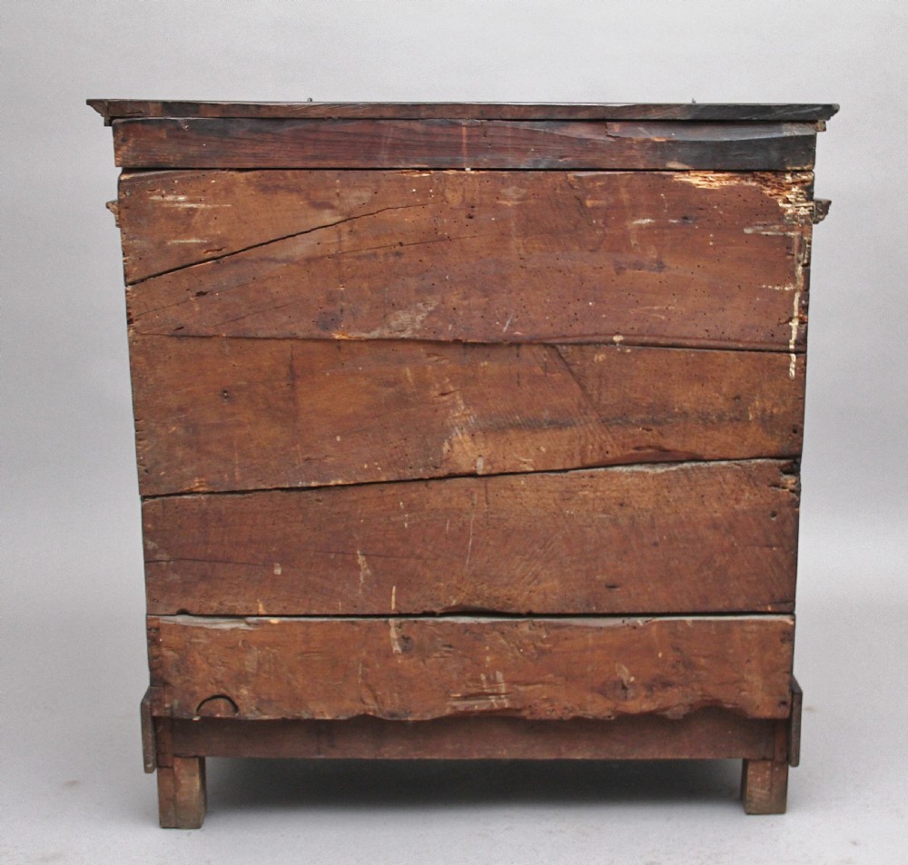 17th Century Italian walnut chest View VIII