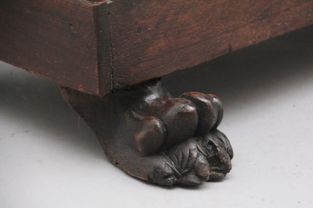 17th Century Italian walnut chest View XII
