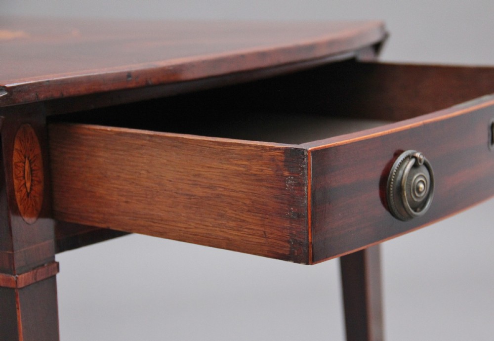 18th Century mahogany Pembroke table View IX