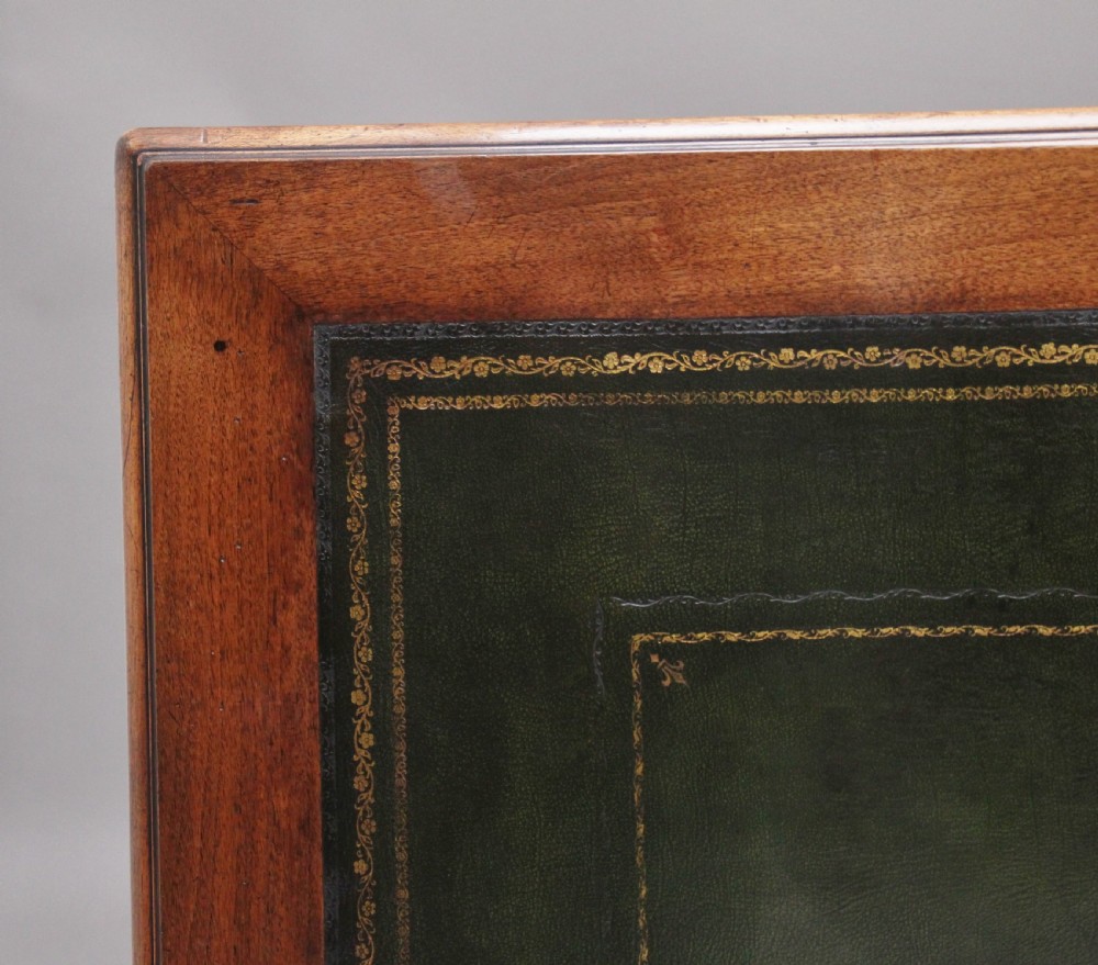 19th Century French walnut writing table View X