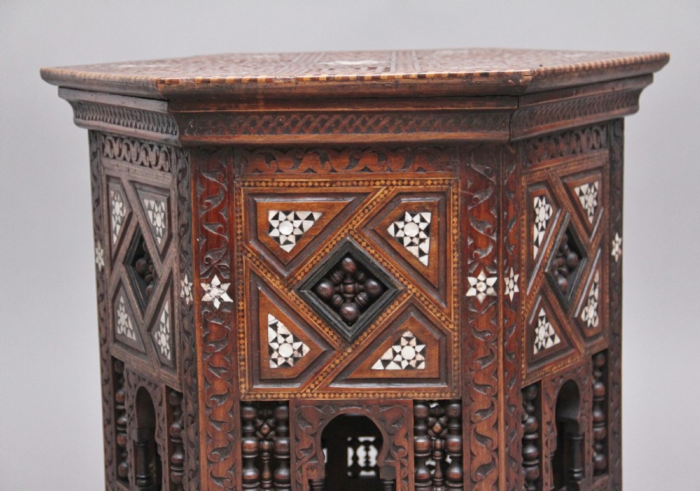 19th Century Moorish occasional table View VII