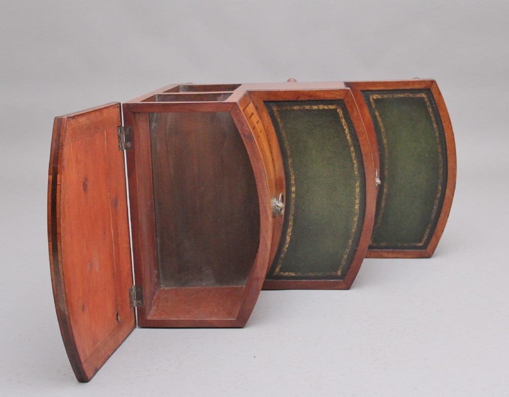 19th Century mahogany library steps View IV