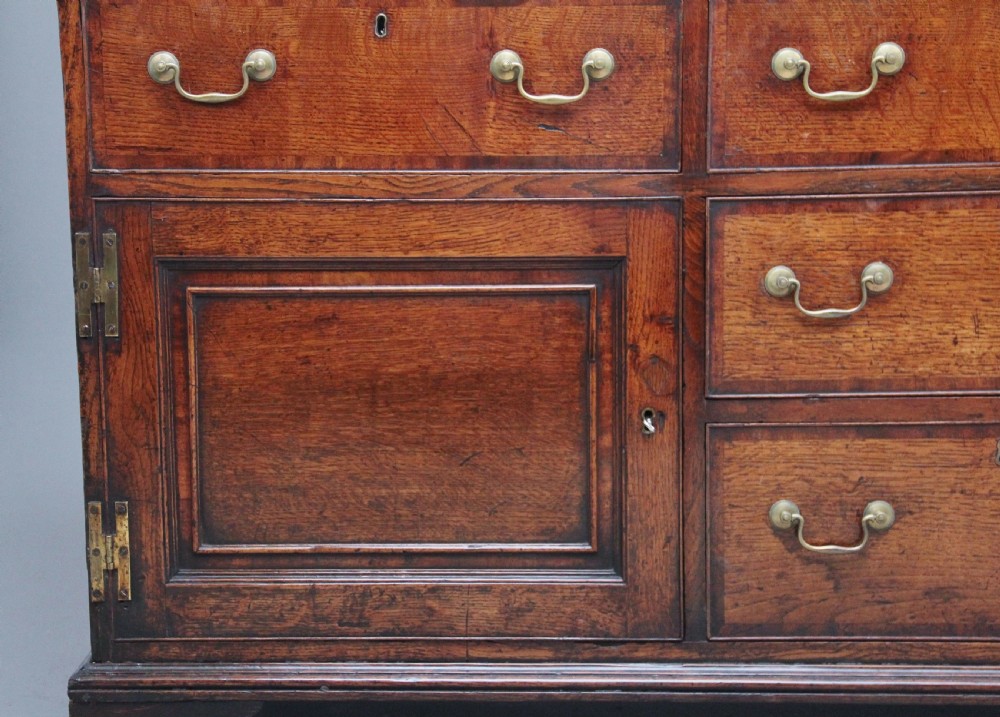 Large 18th Century oak dresser base View VIII