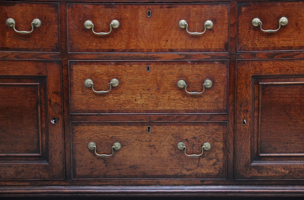 Large 18th Century oak dresser base View IX
