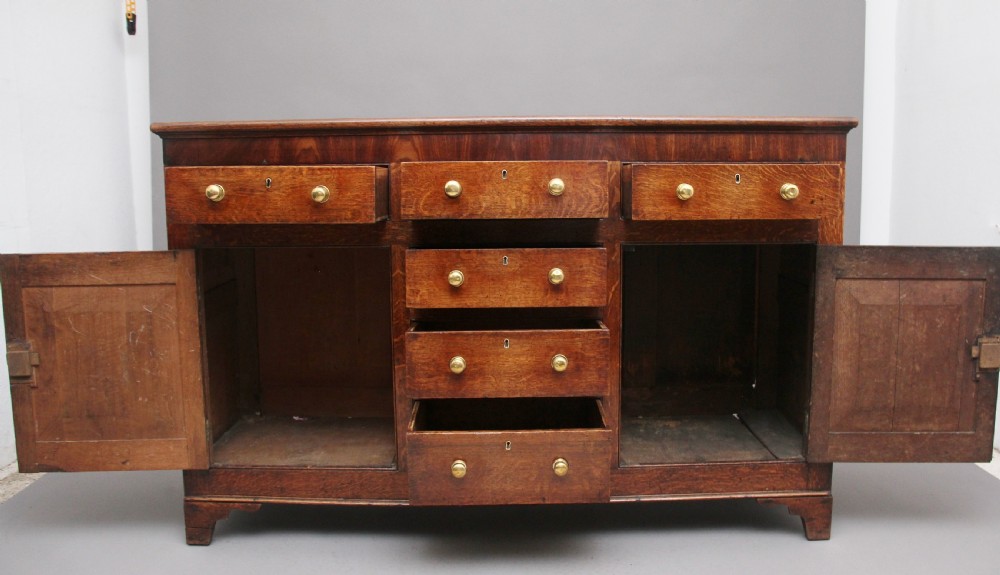 18th Century oak dresser base View III