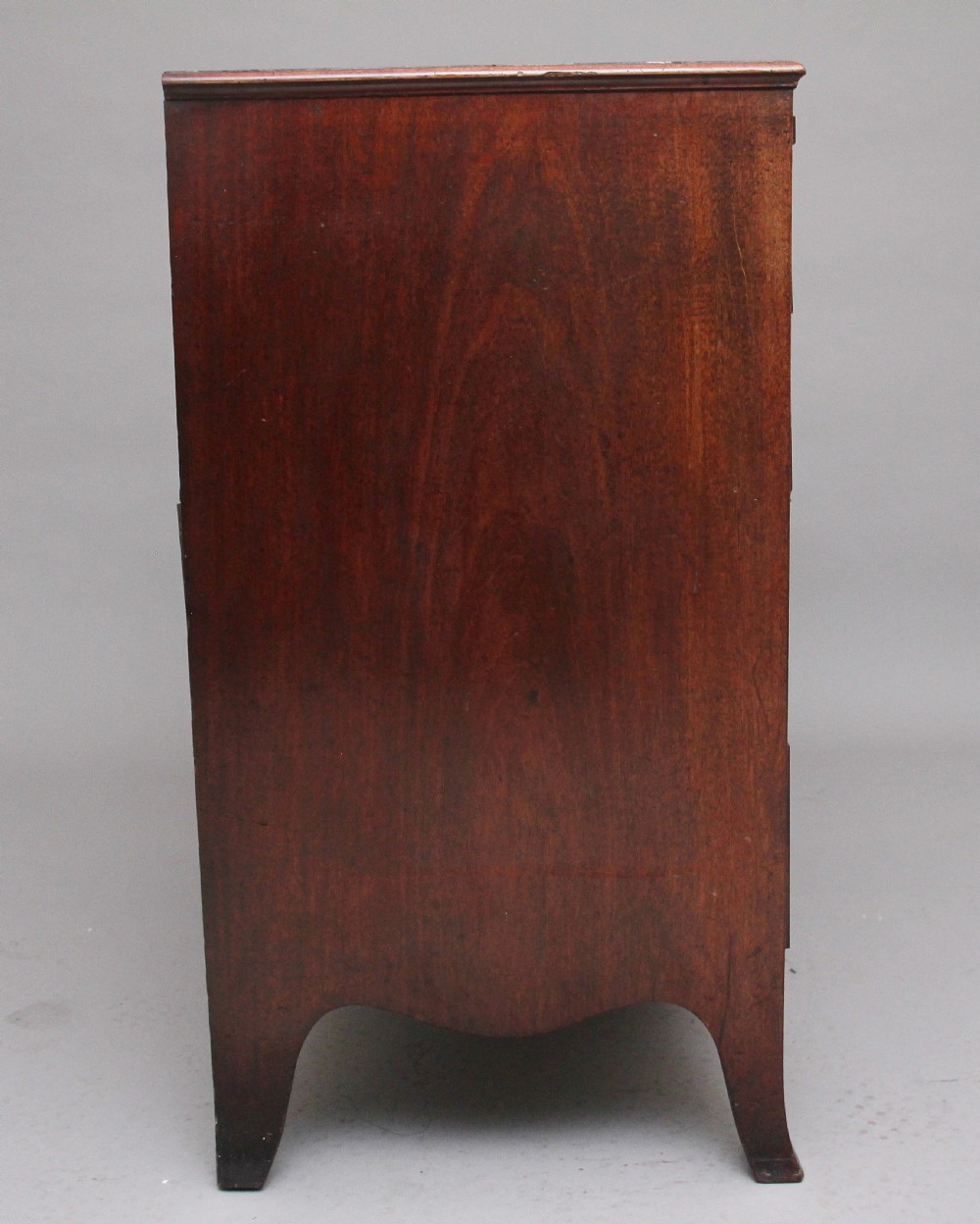18th Century mahogany chest with brushing slide View VIII