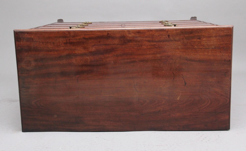 18th Century mahogany chest with brushing slide View XI