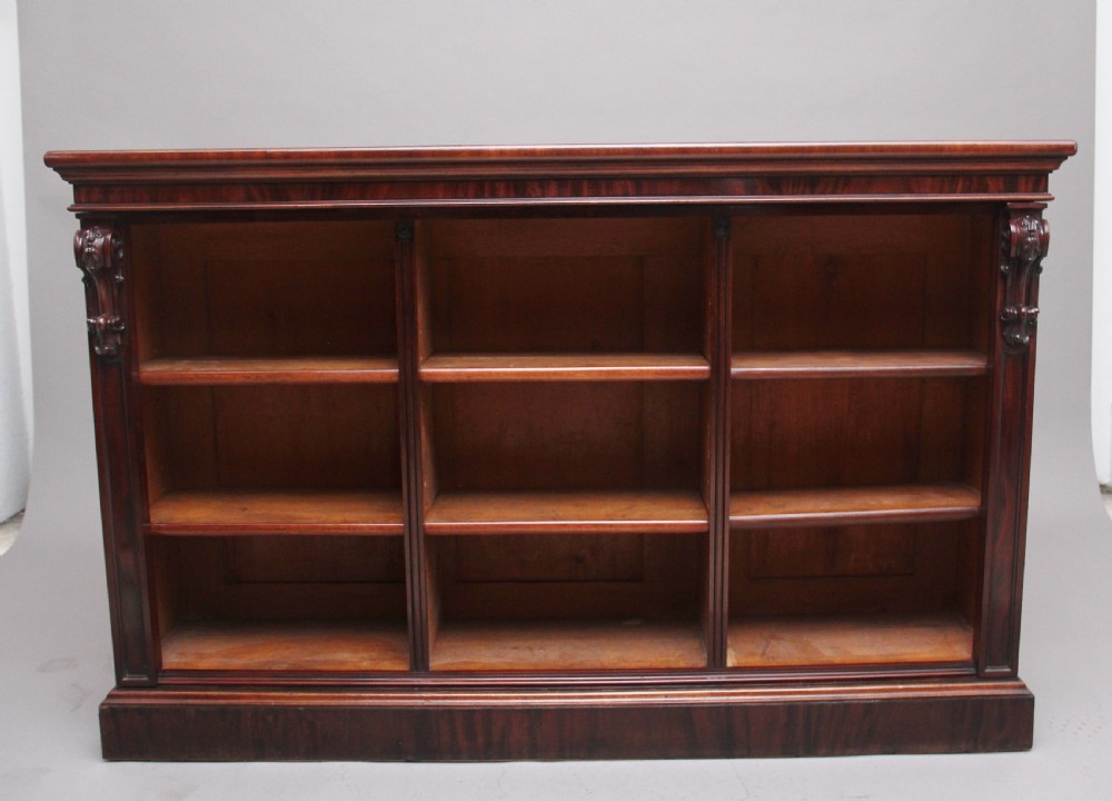 Early 19th Century open bookcase View II