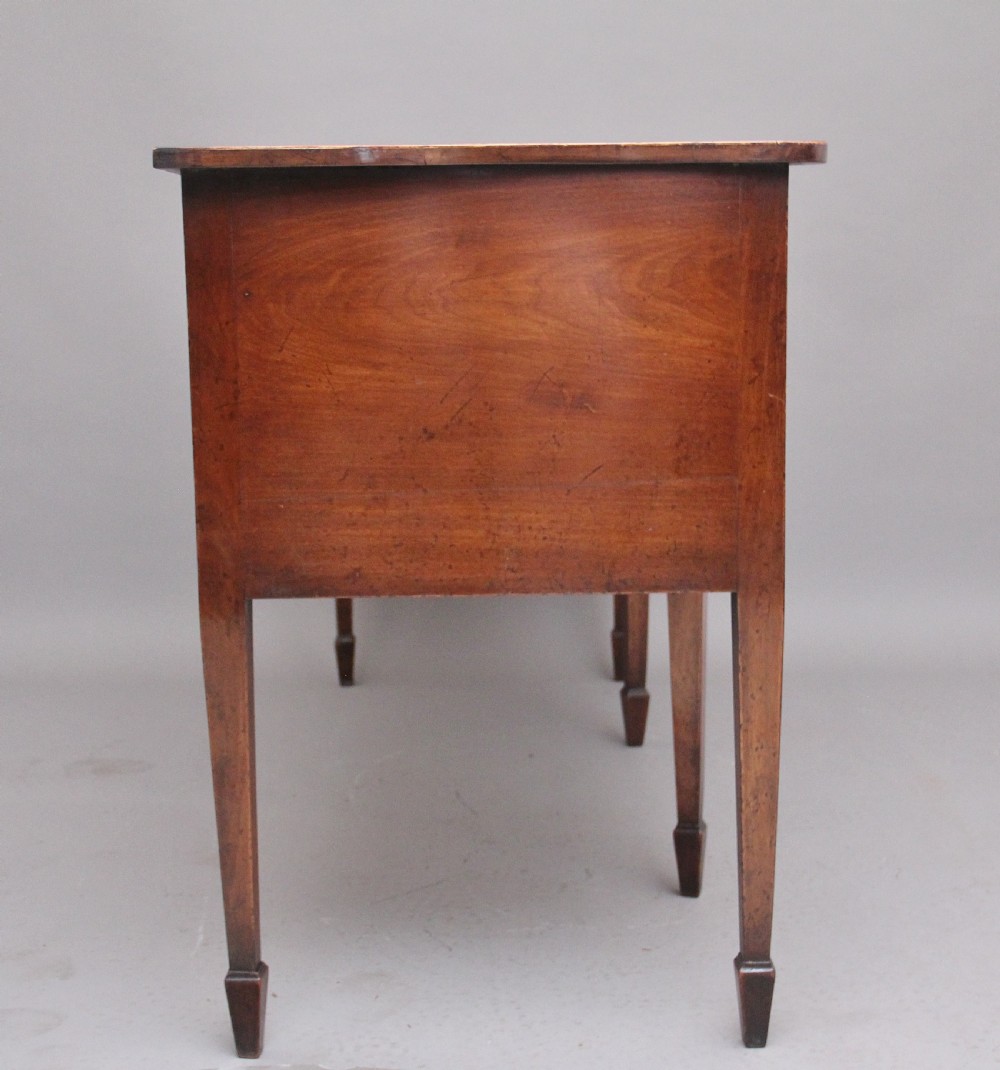 19th Century mahogany serpentine sideboard  View III