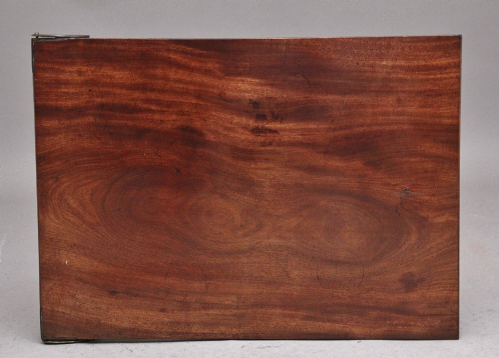Early 19th Century mahogany butlers tray on stand View IV
