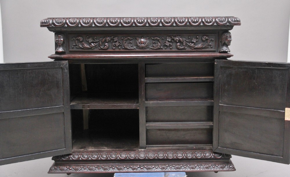 19th Century Chinese hongmu pedestal desk View VI