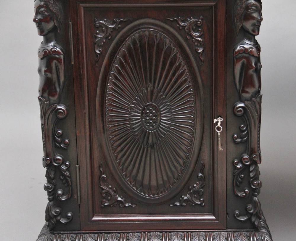 19th Century Chinese hongmu pedestal desk View XII