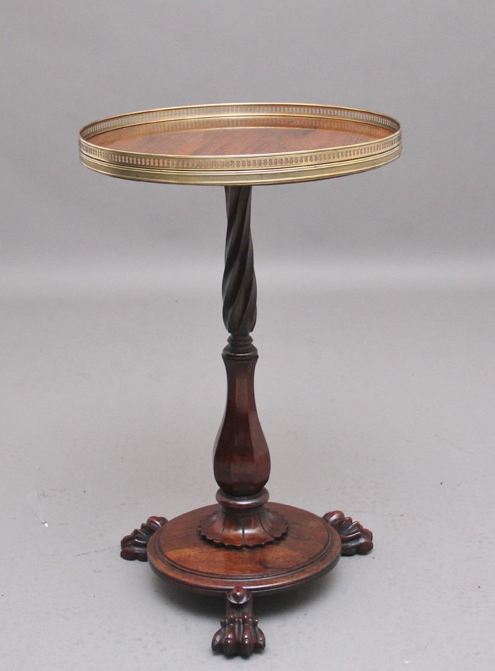 Early 19th Century rosewood Regency occasional table