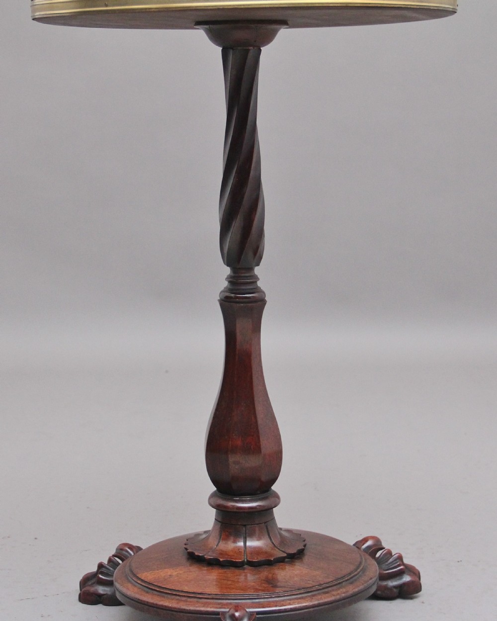 Early 19th Century rosewood Regency occasional table View VI