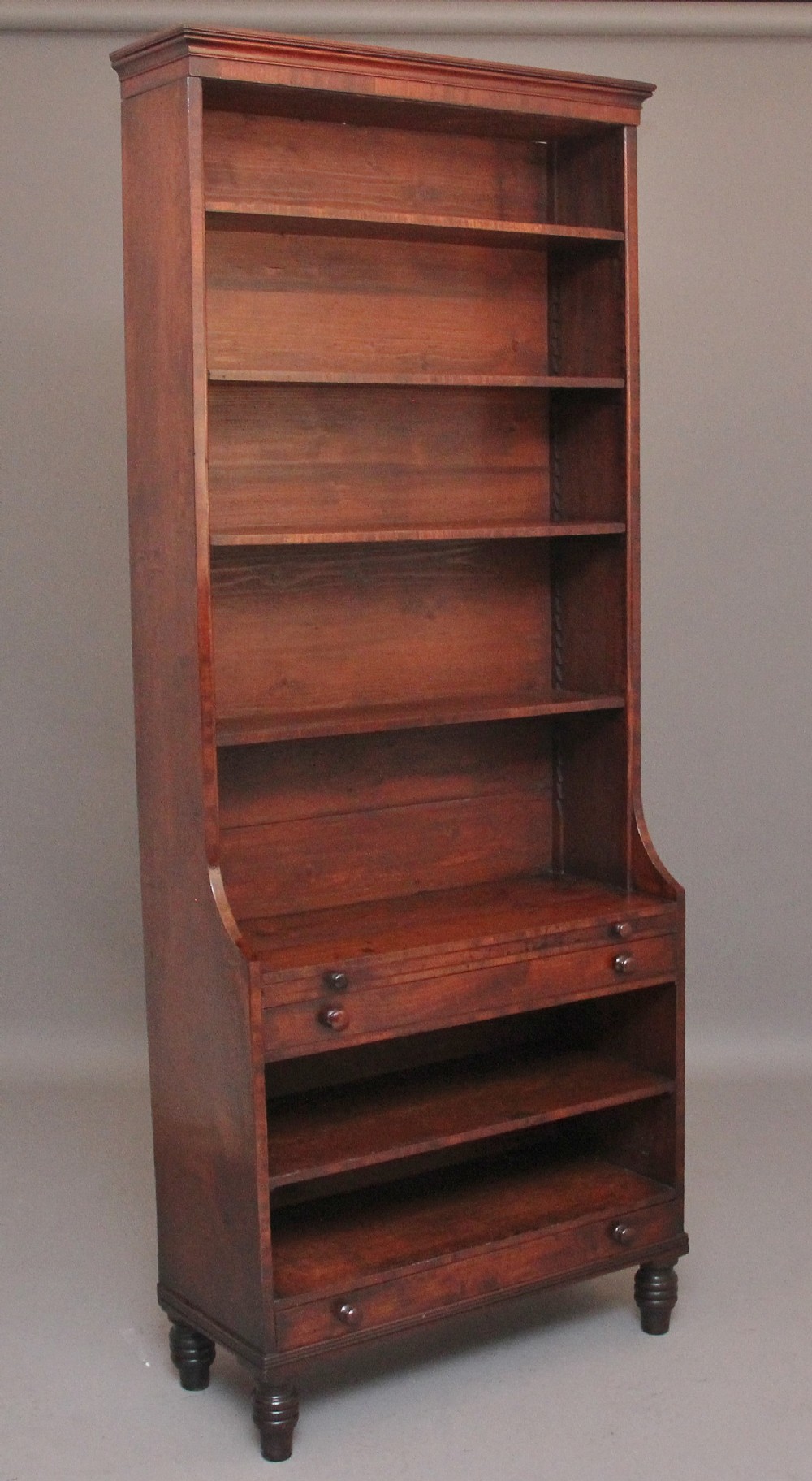 Early 19th Century mahogany bookcase