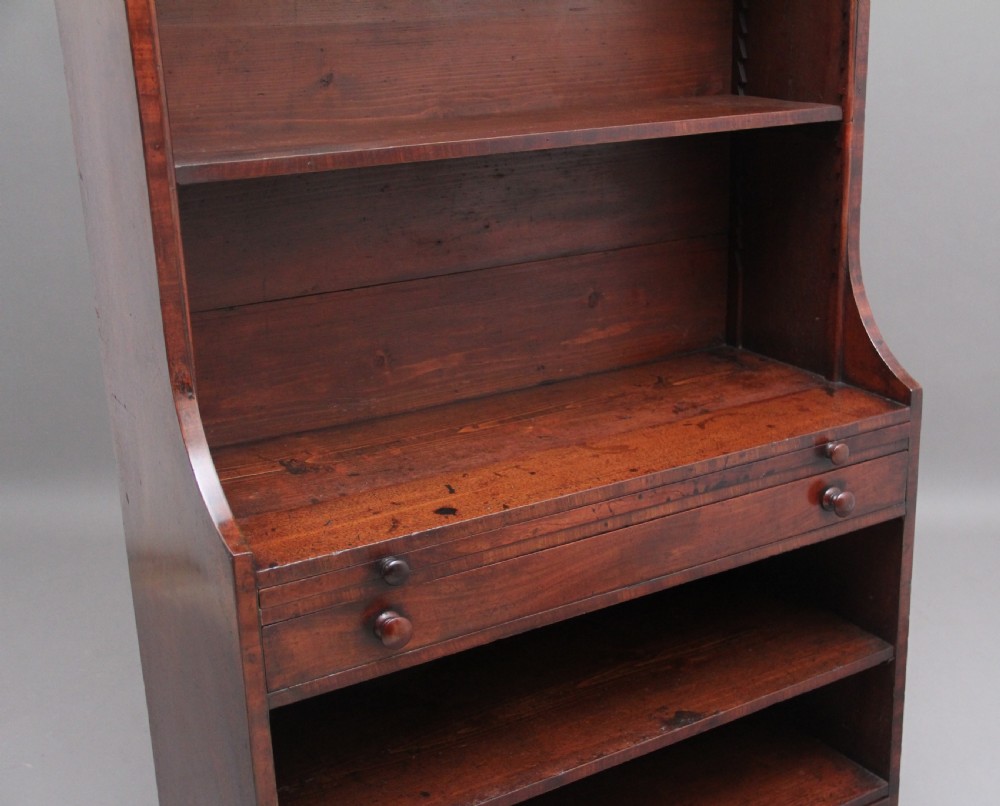 Early 19th Century mahogany bookcase View IV