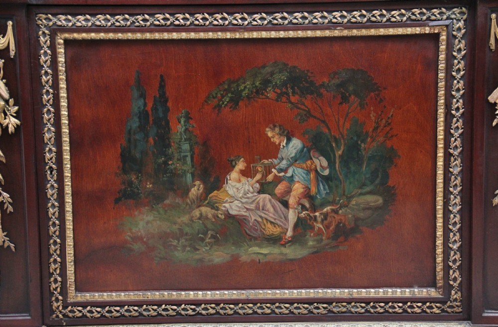 19th Century French mahogany cabinet View III
