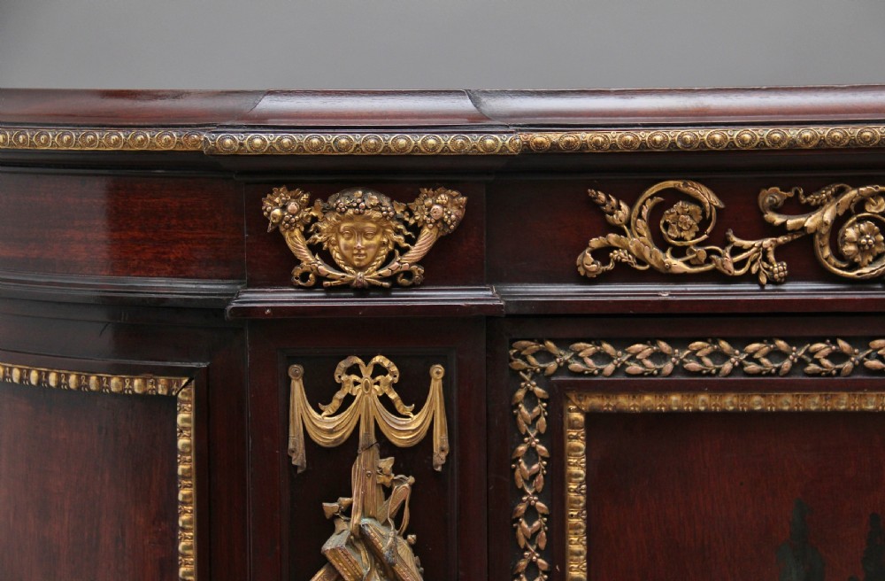 19th Century French mahogany cabinet View VIII