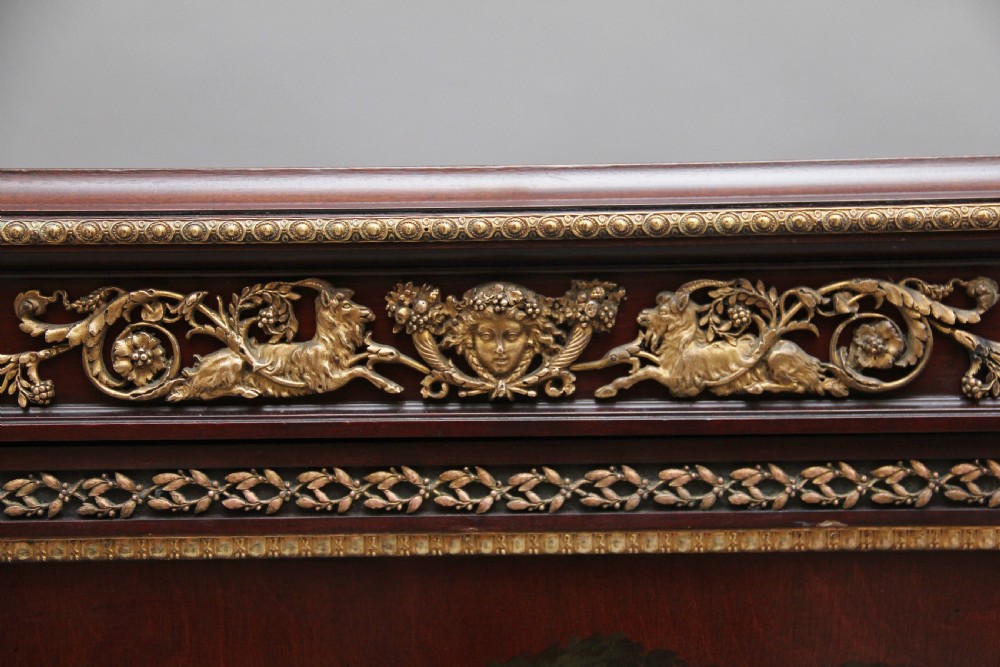 19th Century French mahogany cabinet View IX