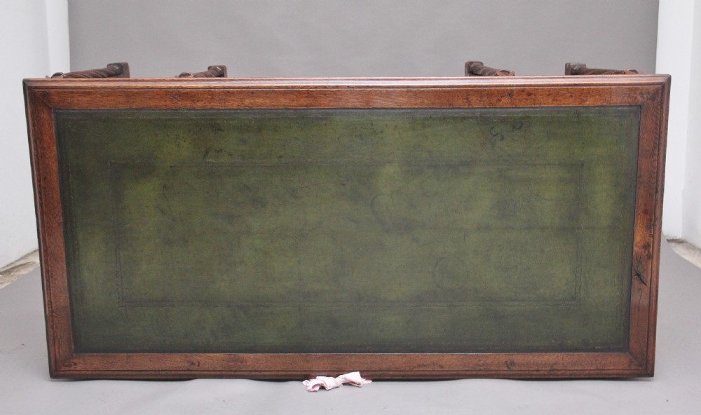 19th Century French oak desk in the Gothic style View VI