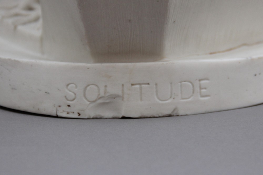 19th Century parian figure of Solitude View VII