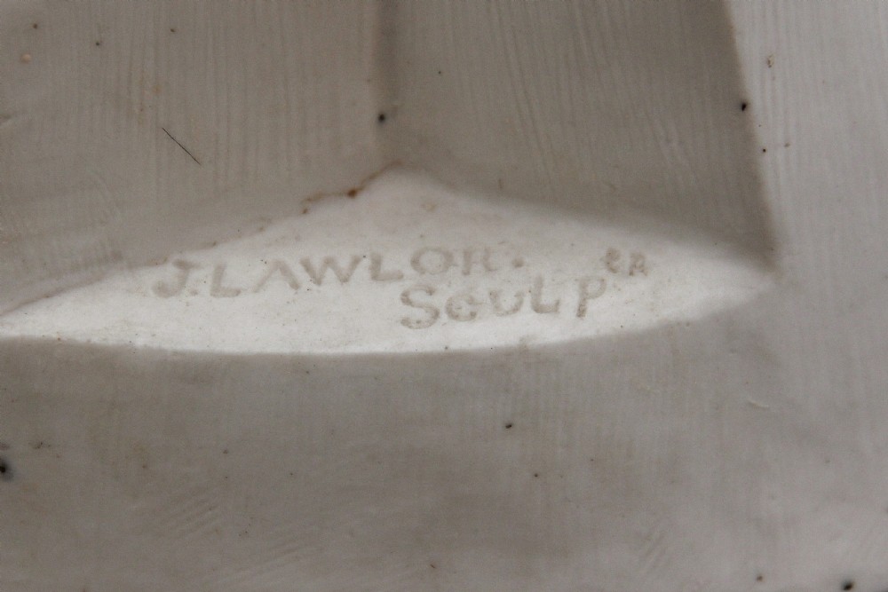 19th Century parian figure of Solitude View VIII