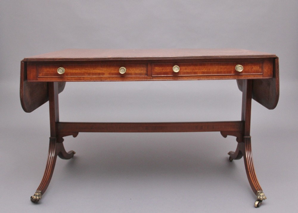 Early 19th Century mahogany sofa table View IV