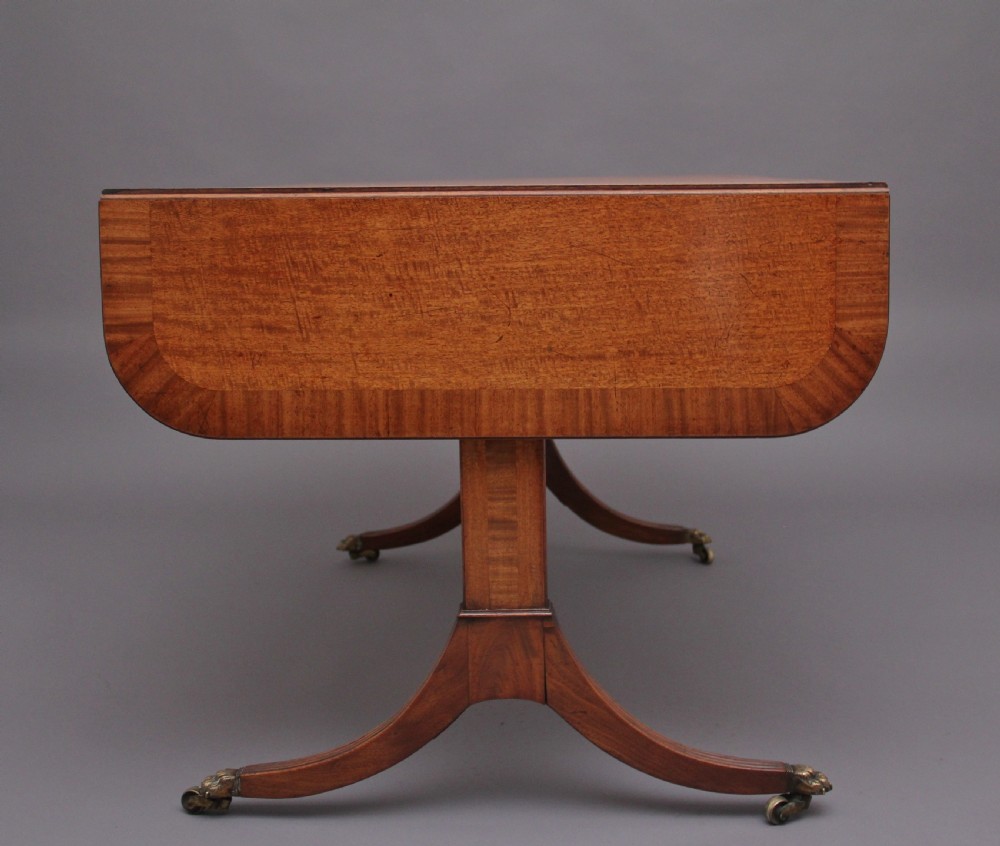 Early 19th Century mahogany sofa table View V