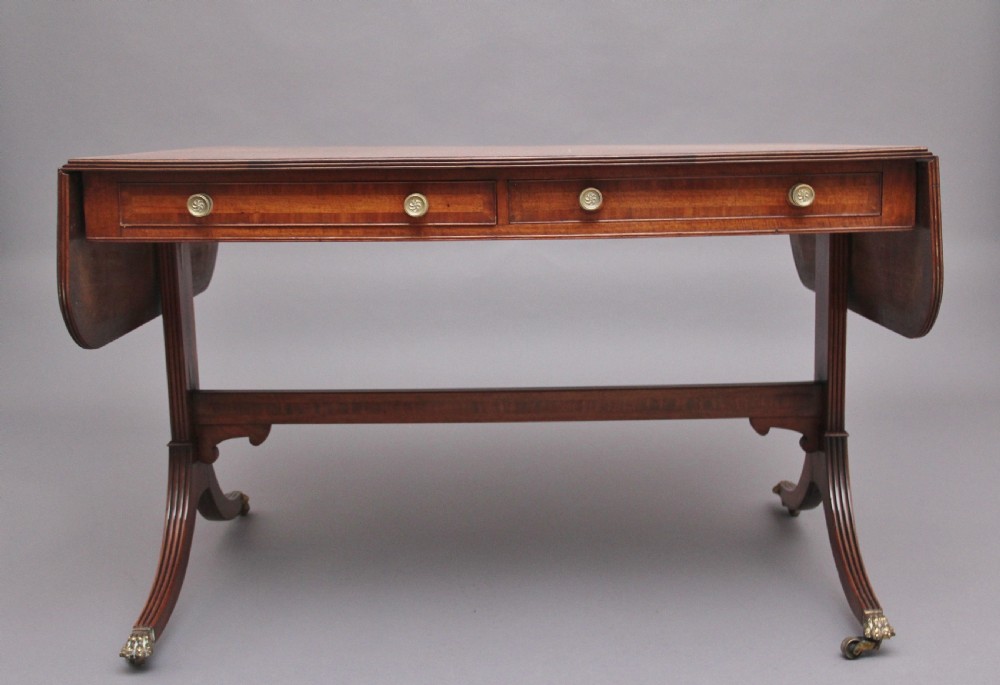 Early 19th Century mahogany sofa table View VI