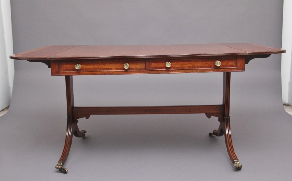 Early 19th Century mahogany sofa table View VIII