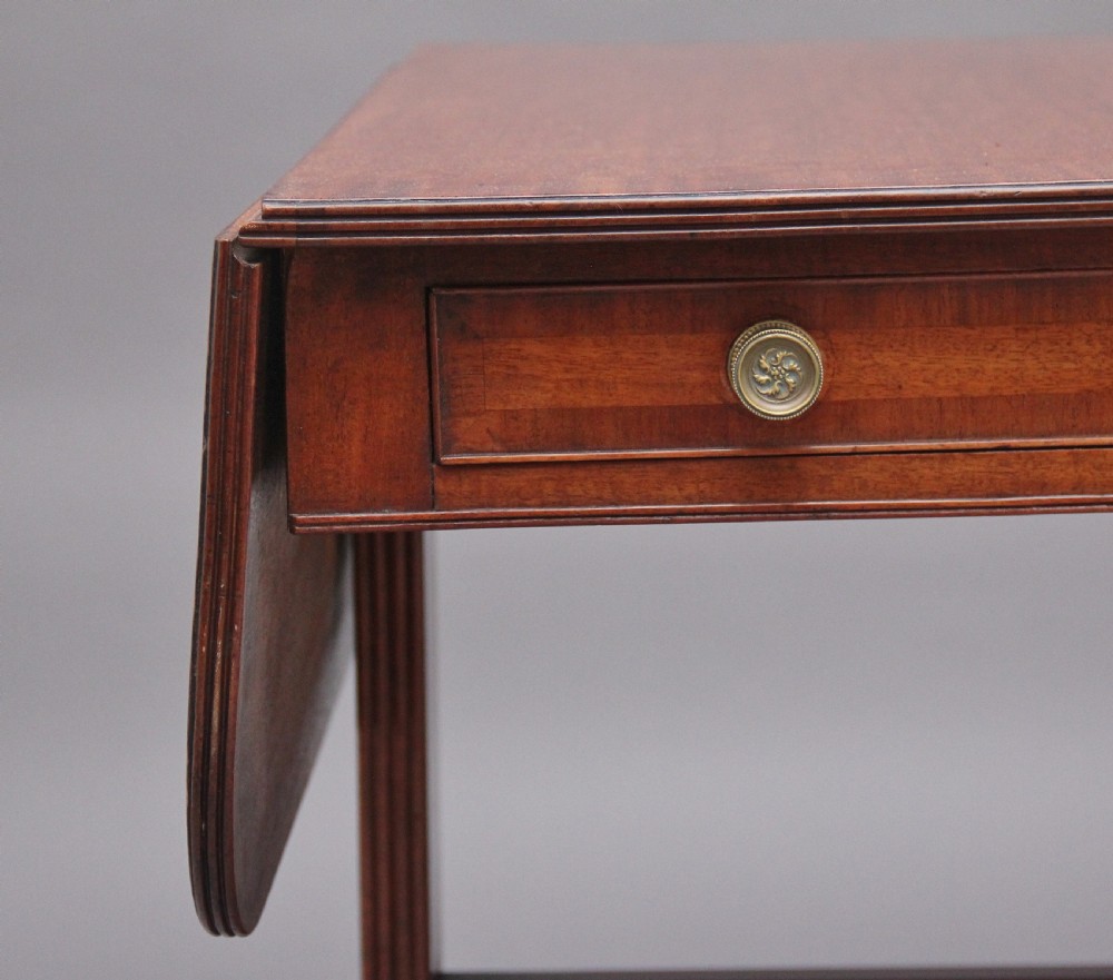 Early 19th Century mahogany sofa table View XII