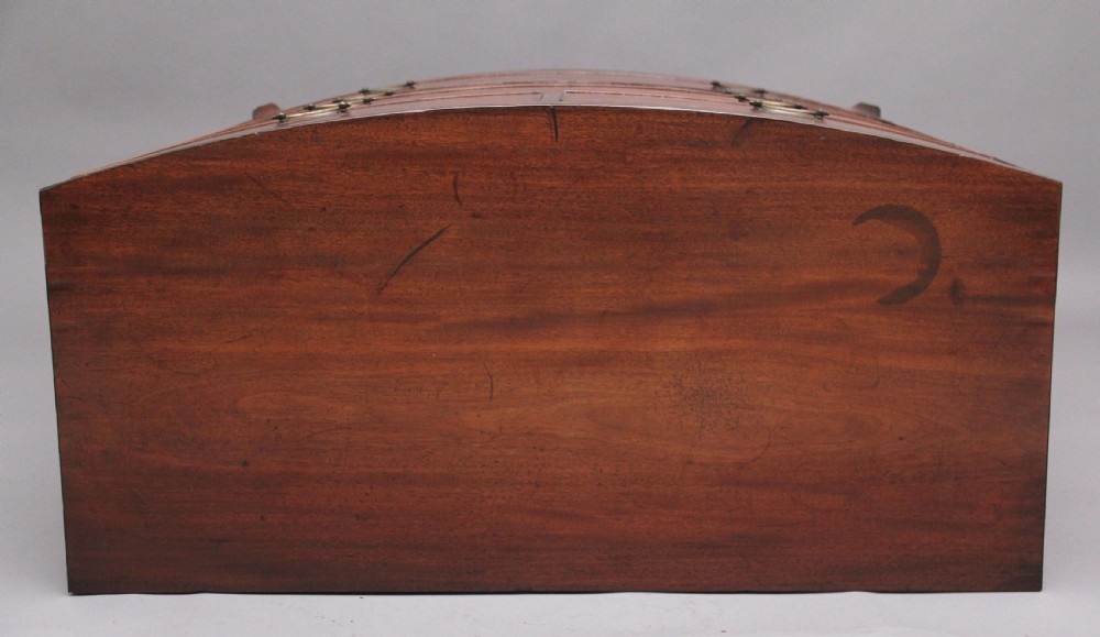 Early 19th Century mahogany bowfront chest View IX